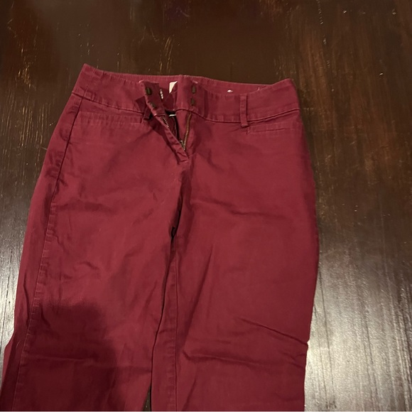 Loft maroon pants - Picture 4 of 5